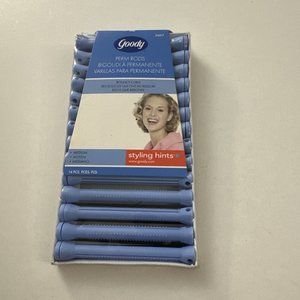 New Goody Perm Rods Bouncy Curls 14 Piece Blue C28